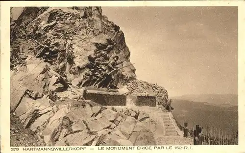 Soultz Haut Rhin Vieil Armand Monument Hartmannswillerkopf Kat. Soultz Haut Rhin