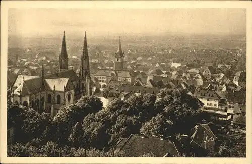 Obernai Bas Rhin Vue generale Cathedrale Kat. Obernai