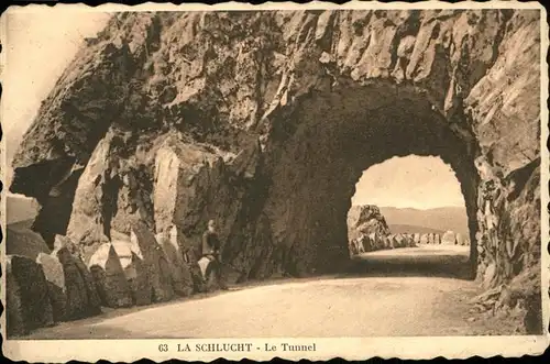 Le Valtin Col de la Schlucht Le Tunnel Kat. Le Valtin