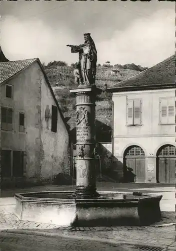 Andlau Fontaine Sainte Richarde Brunnen Kat. Andlau