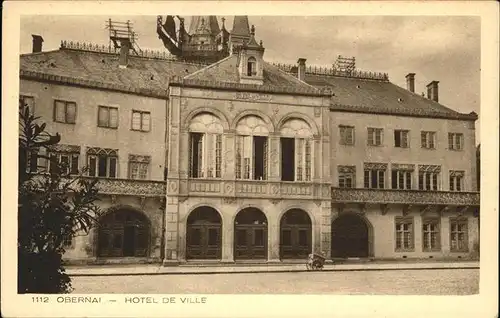 Obernai Bas Rhin Hotel de Ville Kat. Obernai