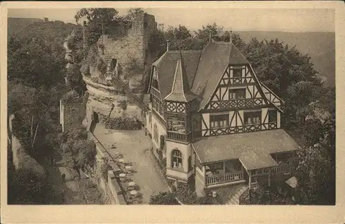 Saverne Bas Rhin Alsace Chateau ruine Haut Barr Hotel Kat. Saverne