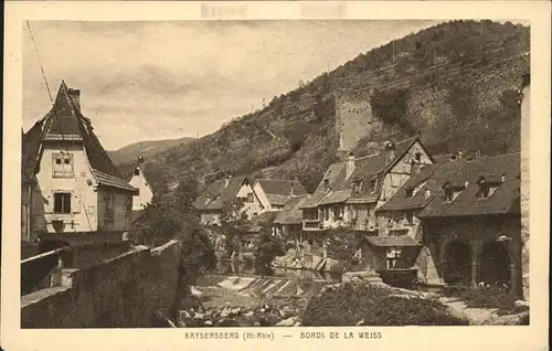 Kaysersberg Haut Rhin Bords de la Weiss Kat. Kaysersberg