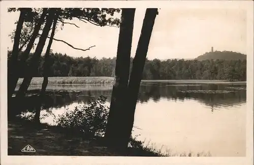 Philippsbourg Etang de Hanau et Ruines de Waldeck Kat. Philippsbourg