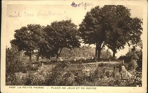 La Petite Pierre Place de Jeux et de Repos Kat. La Petite Pierre