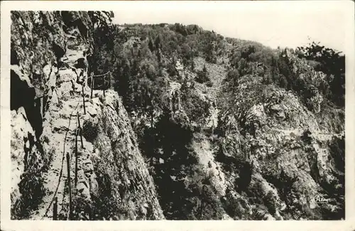 Le Valtin Sentier des Roches du Frankenthal Klettersteig Kat. Le Valtin