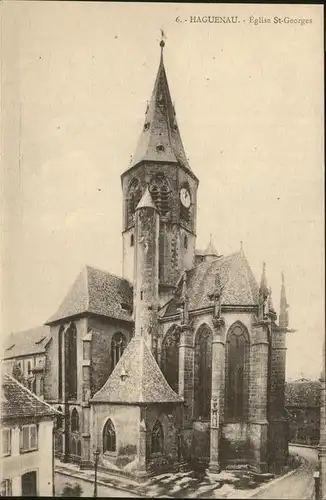 Haguenau Bas Rhin Eglise St Goerges Kat. Haguenau