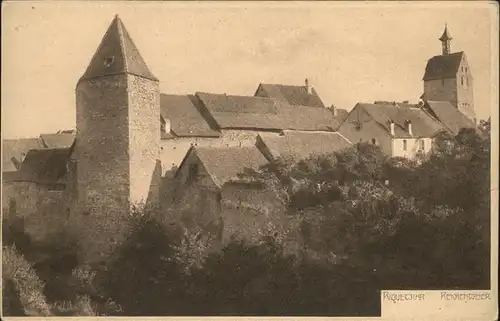 Riquewihr Haut Rhin Vue partielle Kat. Riquewihr