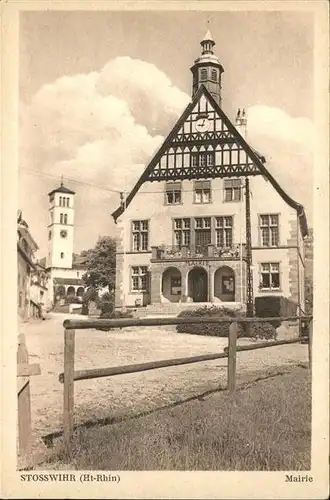 Stosswihr La Mairie Rathaus Kat. Stosswihr