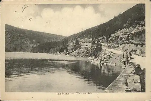 Orbey Haut Rhin Lac Blanc Weisser See Kat. Orbey