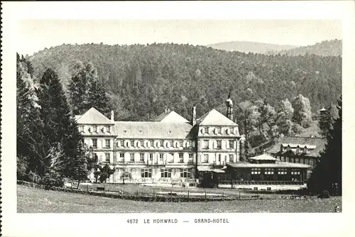 Le Hohwald Grand Hotel Kat. Le Hohwald