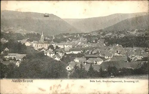 Niederbronn les Bains Vue generale Kat. Niederbronn les Bains