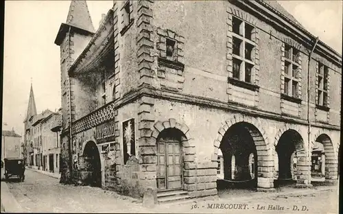 Mirecourt Les Halles Kat. Mirecourt