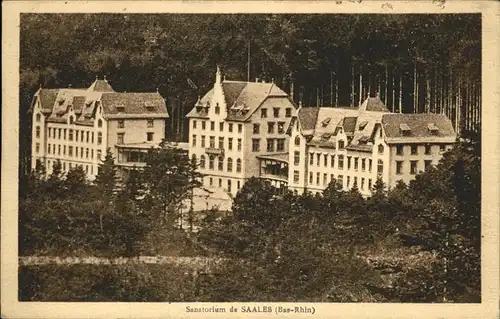 Saales Sanatorium Kat. Saales