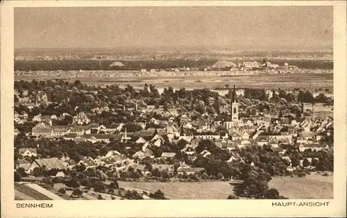 Sennheim Hauptansicht Kat. Cernay