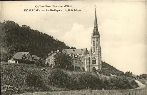 Domremy la Pucelle Vosges Basilique et le Bois Chenu Collection Jeanne d Arc Kat. Domremy la Pucelle