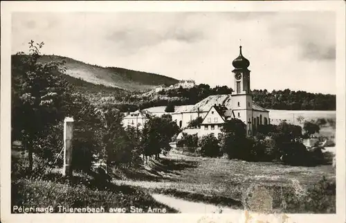 Thierenbach Haut Rhin Elsass Pelerinage Basilique Sainte Anne Wallfahrtskirche Kat. Jungholtz