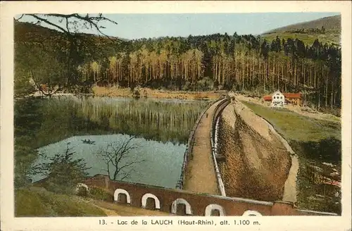 Le Markstein Lac de la Lauch Staudamm Kat. Oderen