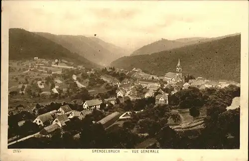 Grendelbruch Bas Rhin Alsace Vue generale Kat. Grendelbruch