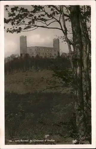 Andlau Ruines du Chateau Kat. Andlau