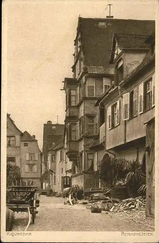 Riquewihr Haut Rhin Strassenpartie Kat. Riquewihr