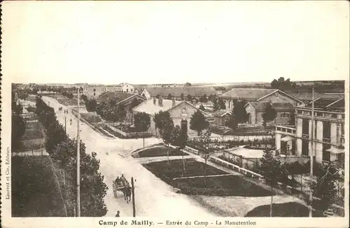 Mailly-le-Camp Entree du Camp Manutention / Mailly-le-Camp /Arrond. de Troyes