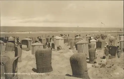 Norderney Nordseebad Strandleben Kat. Norderney