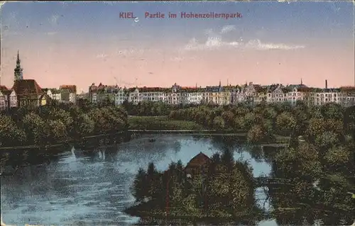 Kiel Partie im Hohenzollernpark Kat. Kiel