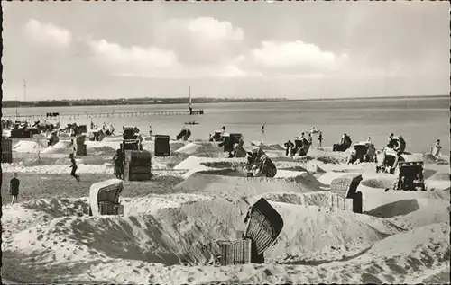 Scharbeutz Ostseebad Strandpartie Kat. Scharbeutz