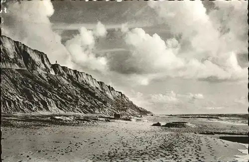 Kampen Sylt Rotes Kliff Strand Kat. Kampen (Sylt)