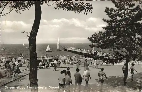 Timmendorfer Strand Partie am Strand Kat. Timmendorfer Strand