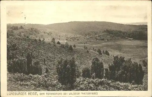 Wilsede Lueneburger Heide Totengrund Lueneburger Heide Feldpost / Bispingen /Soltau-Fallingbostel LKR