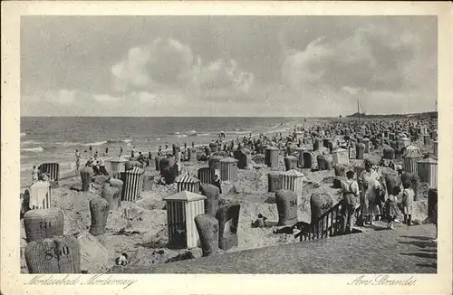 Norderney Nordseebad Strandpartie Kat. Norderney