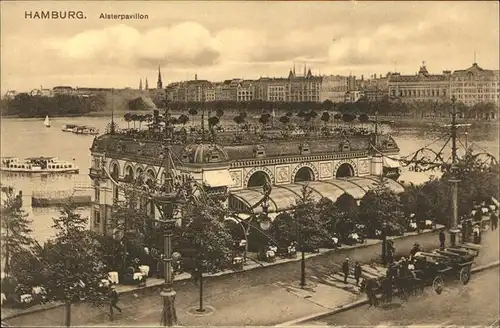 Hamburg Alsterpavillon Kat. Hamburg