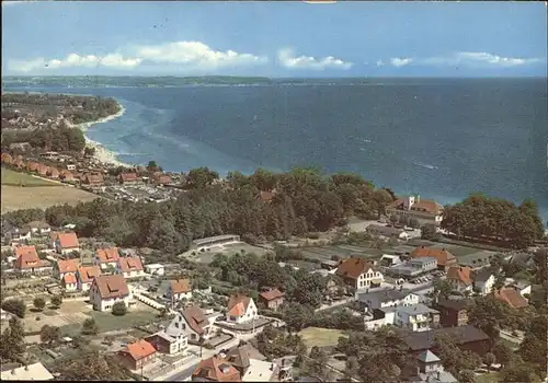 Haffkrug Ostseebad Ostseebad Fliegeraufnahme / Scharbeutz /Ostholstein LKR