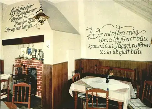 Ploen See Restaurant Cafe Niedersaechsisches Bauernhaus / Ploen /Ploen LKR