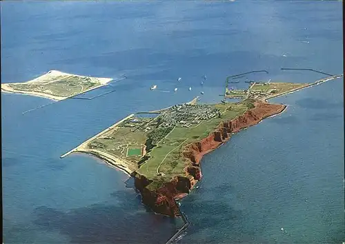 Helgoland Fliegeraufnahme / Helgoland /Pinneberg LKR