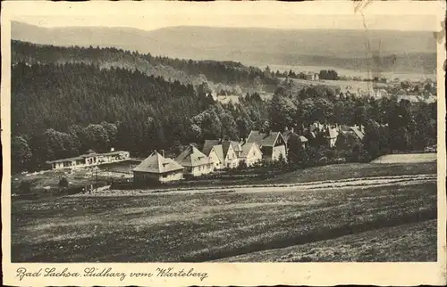 Bad Sachsa Harz Suedhang vom Wartberg Kat. Bad Sachsa