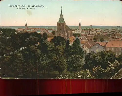 Lueneburg Blick vom Kalkberg Kat. Lueneburg