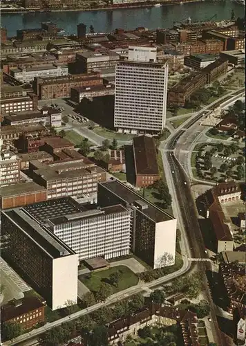 Ludwigshafen Rhein BASF Badische Anilin Soda Fabrik Flugaufnahme Kat. Ludwigshafen am Rhein