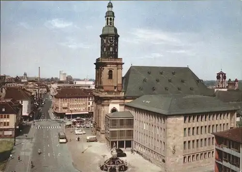 Worms Dreifaltigkeitskirche Volkshochschule Kaemmererstrasse Kat. Worms