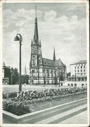 Chemnitz Theaterplatz Petri Kirche Kat. Chemnitz