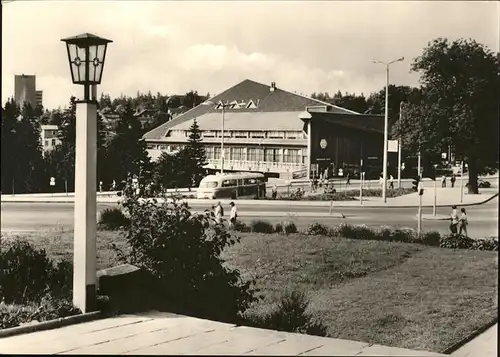 Oberhof Thueringen Gaststaette oberer Hof Bus Kat. Oberhof Thueringen