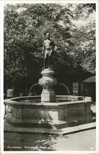 Pirmasens Schusterbrunnen Kat. Pirmasens