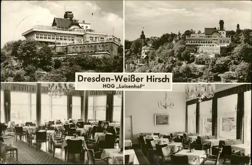 Dresden Weisser Hirsch HOG Luisenhof Kat. Dresden