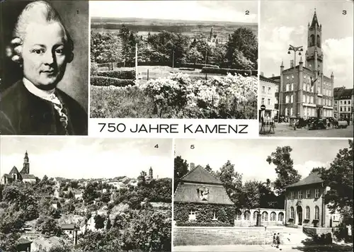 Kamenz Lessing Reinhardsberg Hutberg Lessinghaus Kat. Kamenz
