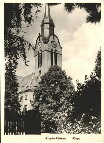 Dresden Klotzsche Kirche Kat. Dresden