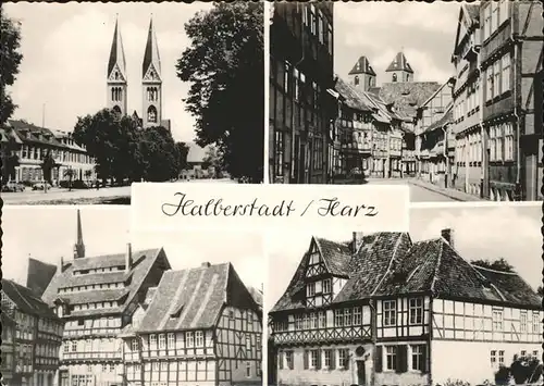 Halberstadt Domplatz Taubenstr. Kulk Gleimhaus Kat. Halberstadt