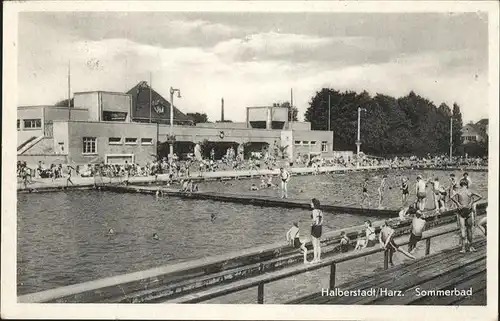 Halberstadt Sommerbad Kat. Halberstadt