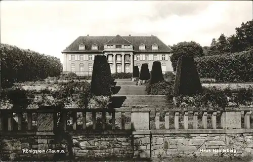 Koenigstein Taunus Haus Hainerberg mit Garten Kat. Koenigstein im Taunus